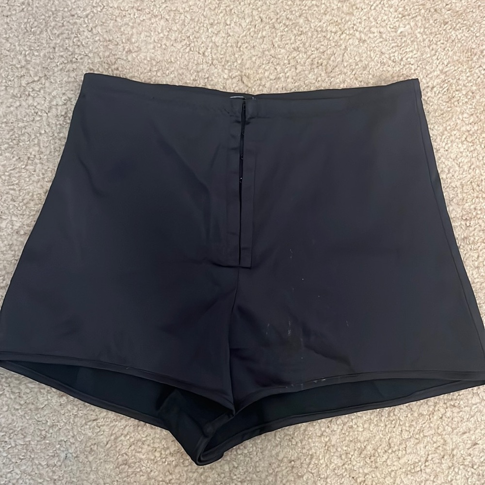 Zara satin shorts